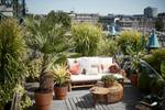 greenville rond 40cm marron glacé